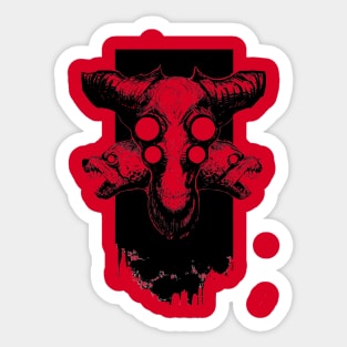 Capra demon 2 Sticker